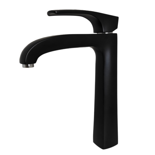 Смеситель для раковины Paini Lady с донным клапаном высокий, белый