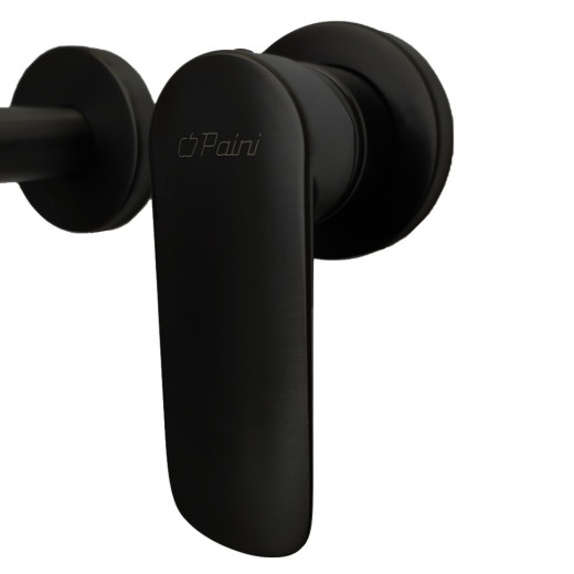 Смеситель для раковины PAINI Nove встраиваемый, чёрный