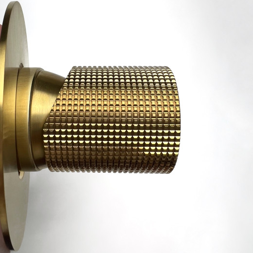 Смеситель для душа Paini Cox Grip встраиваемый, матовое золото