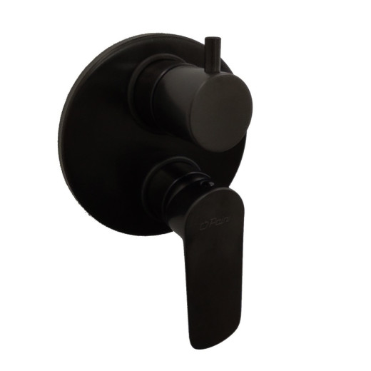Смеситель для душа Paini Nove встраиваемый c дивертором, чёрный