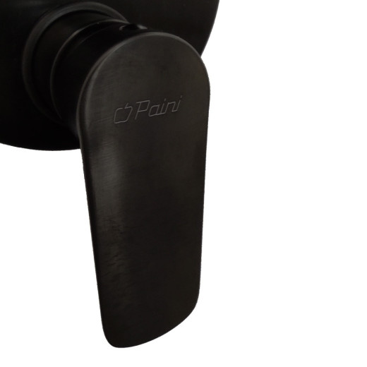 Смеситель для душа Paini Nove встраиваемый c дивертором, чёрный