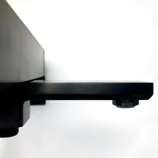 Смеситель для ванны Paini Grazia без аксессуара, черный матовый