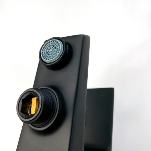 Смеситель для ванны Paini Torre без аксессуара, черный