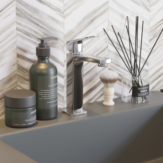 Смеситель для раковины Paini Bari без донного клапана