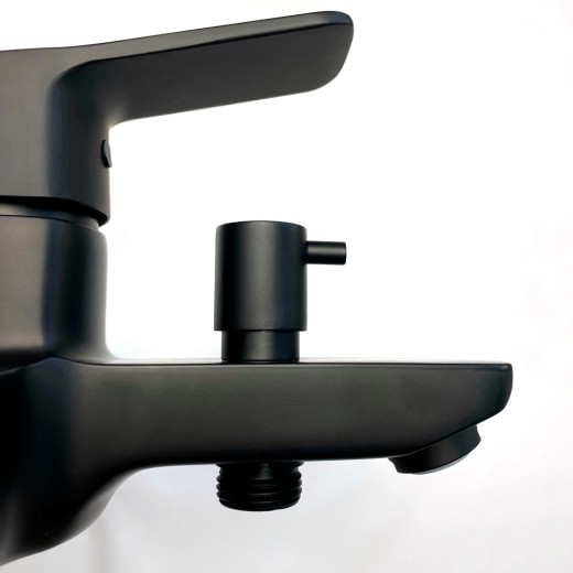 Смеситель для ванны Paini Viva Style без аксессуара, черный