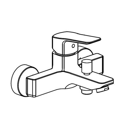 Смеситель для ванны Paini Viva Style без аксессуара