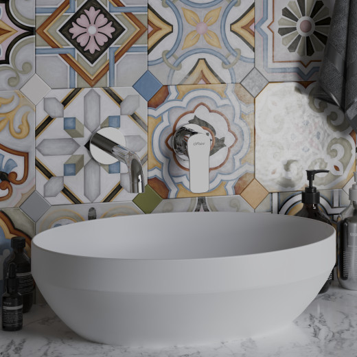 Смеситель для раковины PAINI Viva Style встраиваемый, хром