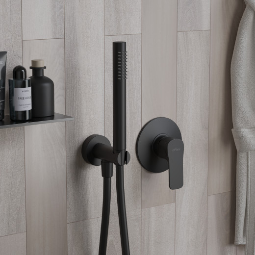 Смеситель для душа PAINI Viva Style встраиваемый, черный