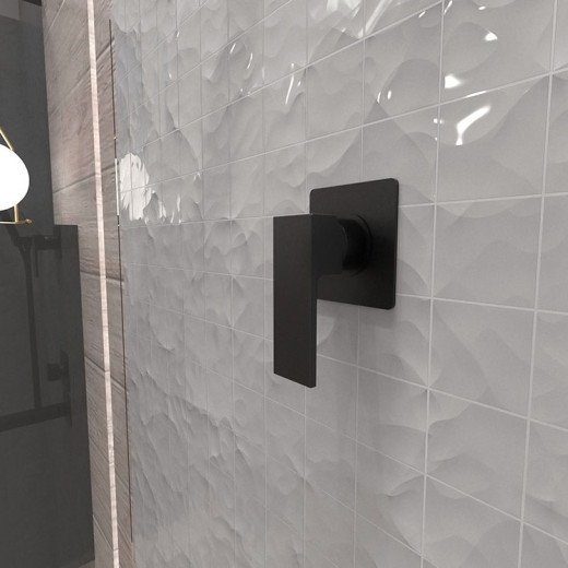 Смеситель для душа Paini Grazia встраиваемый, PVD матовый черный