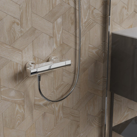 Смеситель для душа Paini Nove с термостатом, хром