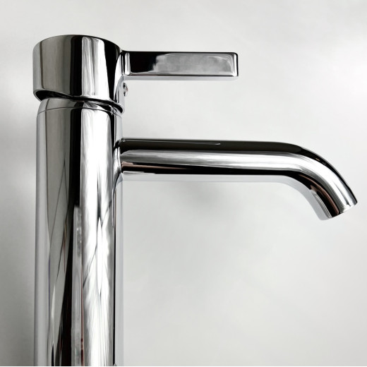 Смеситель для раковины Paini Brera без донного клапана, хром