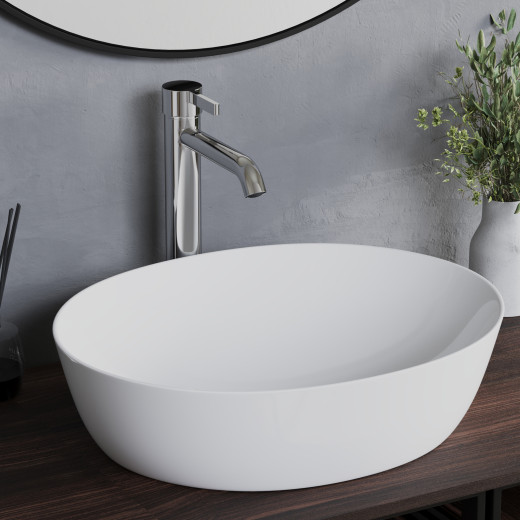 Смеситель для раковины Paini Brera без донного клапана, высокий, хром