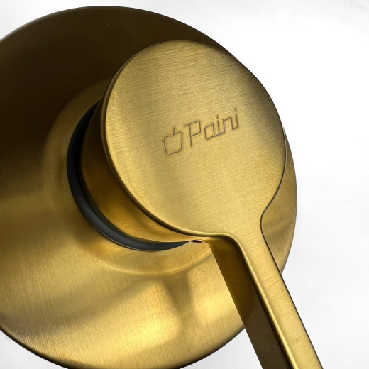 Смеситель для душа Paini Brera встраиваемый, матовое золото PVD