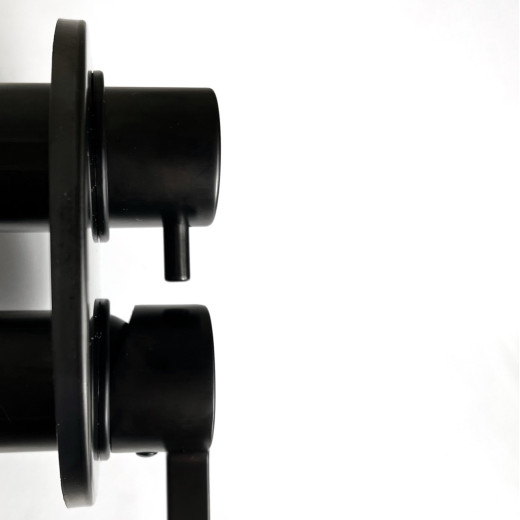 Смеситель для ванны Paini Brera встраиваемый, черный матовый PVD