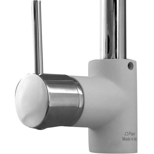 Смеситель для кухни Paini Cox, белый хром