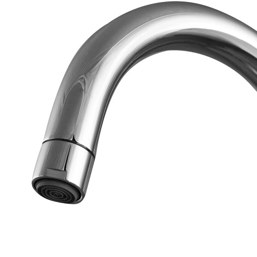 Смеситель для кухни Paini Cox, белый хром