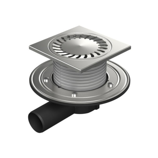 Душевой трап с решеткой Paini 150х150 мм