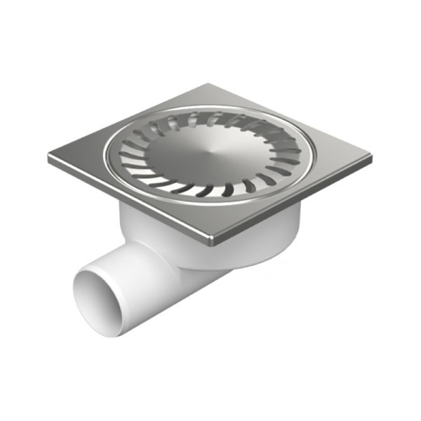 Душевой трап с решеткой Paini 150х150 мм, Нептун