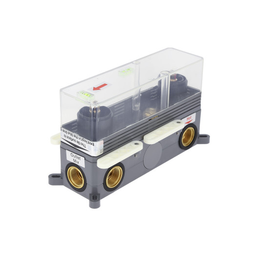 Ebro Встраиваемый душевой комплект с термостатом 3 режима TVZ-8801 Чёрный