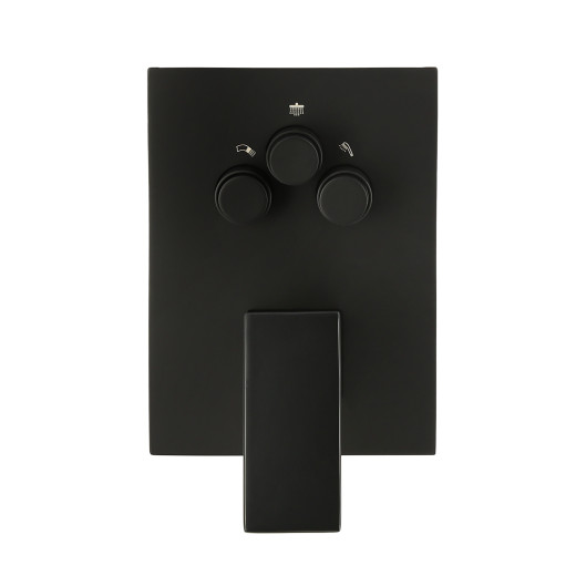 Eden Встраиваемый душевой комплект  3 режима TVZ-0817 Чёрный