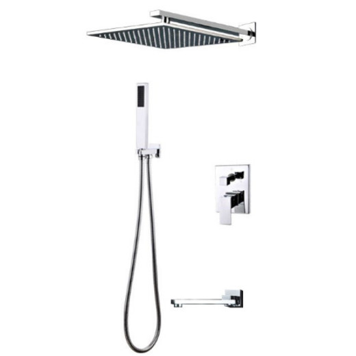 Elbe Встраиваемый душевой комплект  3 режима TVZ-0815 Золото матовое