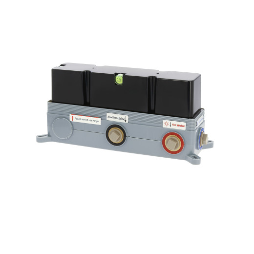 Olef Встраиваемый душевой комплект с термостатом 2 режима TVZ-0898 Чёрный