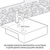 Смеситель для раковины PAINI Cox без донного клапана, хром CROMO3 (CR)