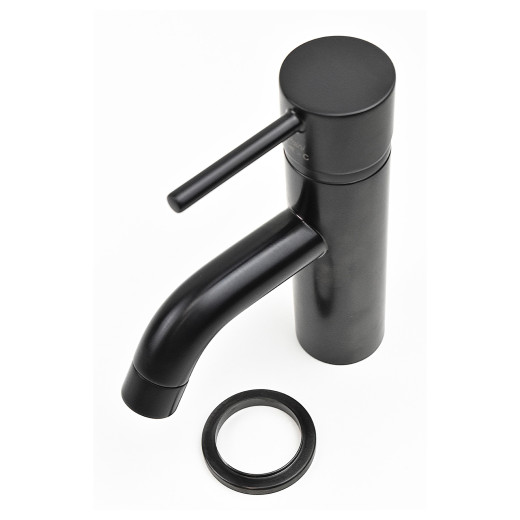 Смеситель для раковины PAINI Cox без донного клапана, черный матовый PVD (PZ)