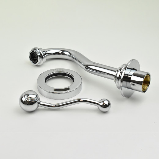 Смеситель для раковины PAINI Duomo встраиваемый, хром CROMO3 (CR)