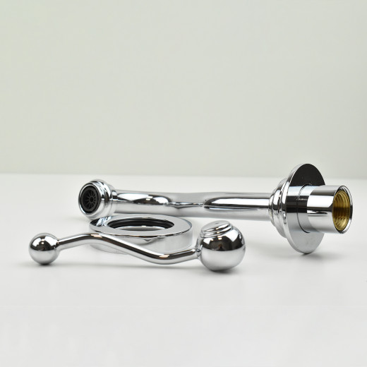 Смеситель для раковины PAINI Duomo встраиваемый, хром CROMO3 (CR)