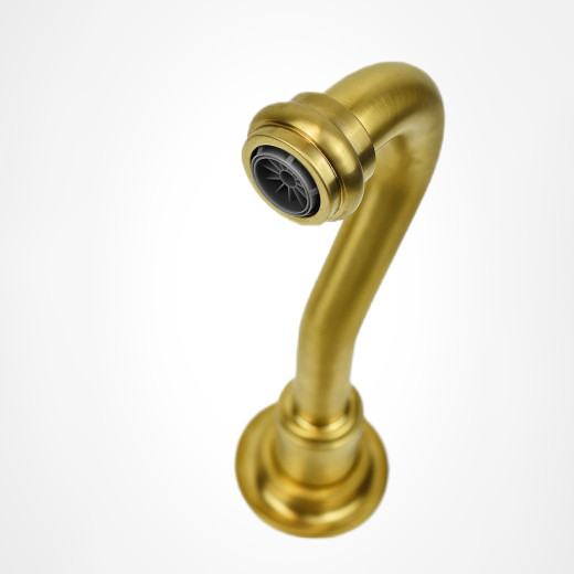 Смеситель для раковины PAINI Duomo встраиваемый, матовое золото PVD (PJ)