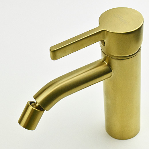 Смеситель для биде PAINI Brera без донного клапана, матовое золото PVD (PJ)