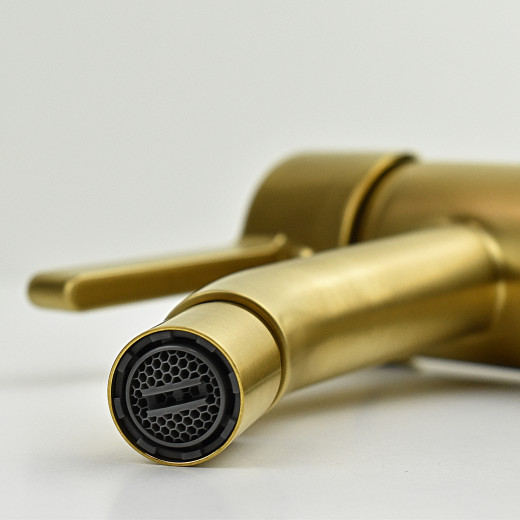 Смеситель для биде PAINI Brera без донного клапана, матовое золото PVD (PJ)