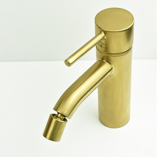 Смеситель для биде PAINI Cox без донного клапана, матовое золото PVD (PJ)