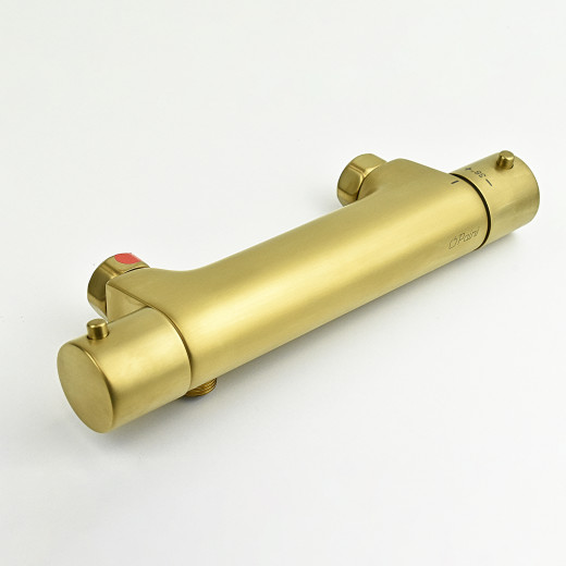 Смеситель для душа PAINI COX без аксессуара, с термостатом, матовое золото PVD (PJ)