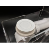 Слив перелив п/автомат Vega V55R 120см WHITE глянец эко