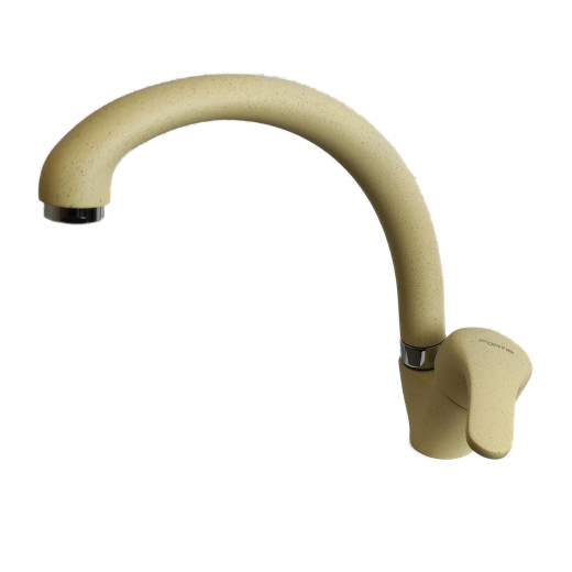 Смеситель для кухни, Fortis, бежевый матовый