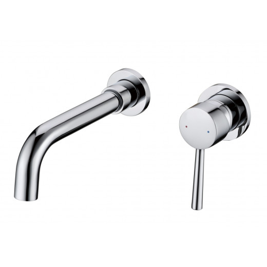 Atlas Хром. Встроенный смеситель для раковины скрытого монтажа TVZ-0814