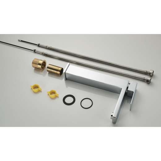 Fango Хром. Смеситель для раковины высокий TVZ-0938