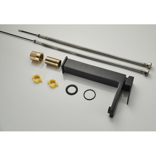 Fango Чёрный. Смеситель для раковины высокий TVZ-0935