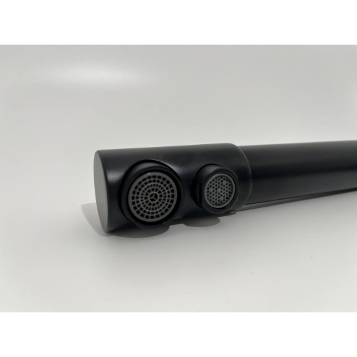 Izer Чёрный. Смеситель для кухни с подключением фильтра для воды AS-875-08