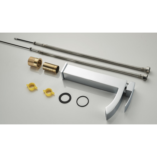 Luara Хром. Смеситель для раковины высокий TVZ-0904