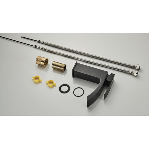 Luara Чёрный. Смеситель для раковины TVZ-0902