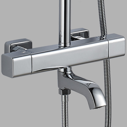 GaLaxy Хром. Душевая система с термостатом SDI-1803