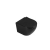 MYL038SMB Унитаз подвесной безободковый VORTEX, сиденье дюропласт, матовый черный