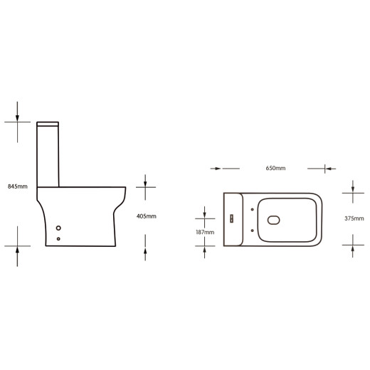 MYL320GW Унитаз-компaкт безободковый RUBIS, сиденье дюропласт, глянцевый белый