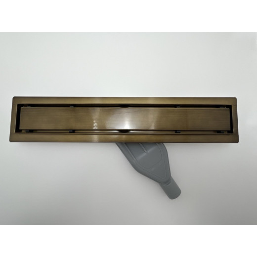 Душевой трап Arianda поворотный/ под плитку 800 мм. Бронза глянец