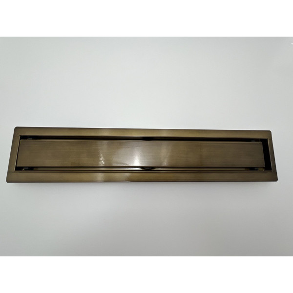 Душевой трап Arianda поворотный/ под плитку 800 мм. Бронза глянец