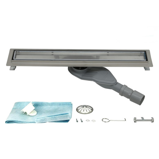 Душевой трап Arianda поворотный/ под плитку 800 мм. Золото матовое