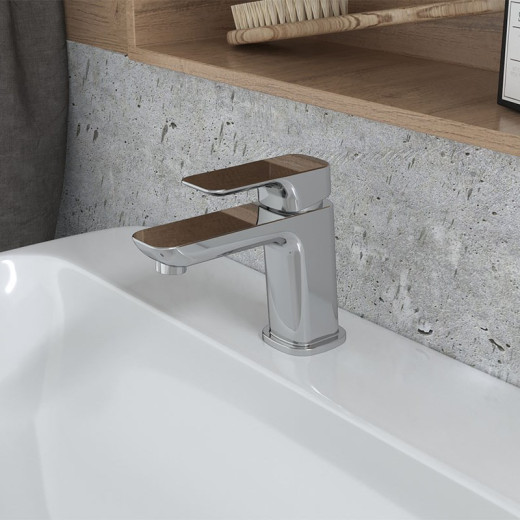 Смеситель для раковины, PAINI Nove, хром